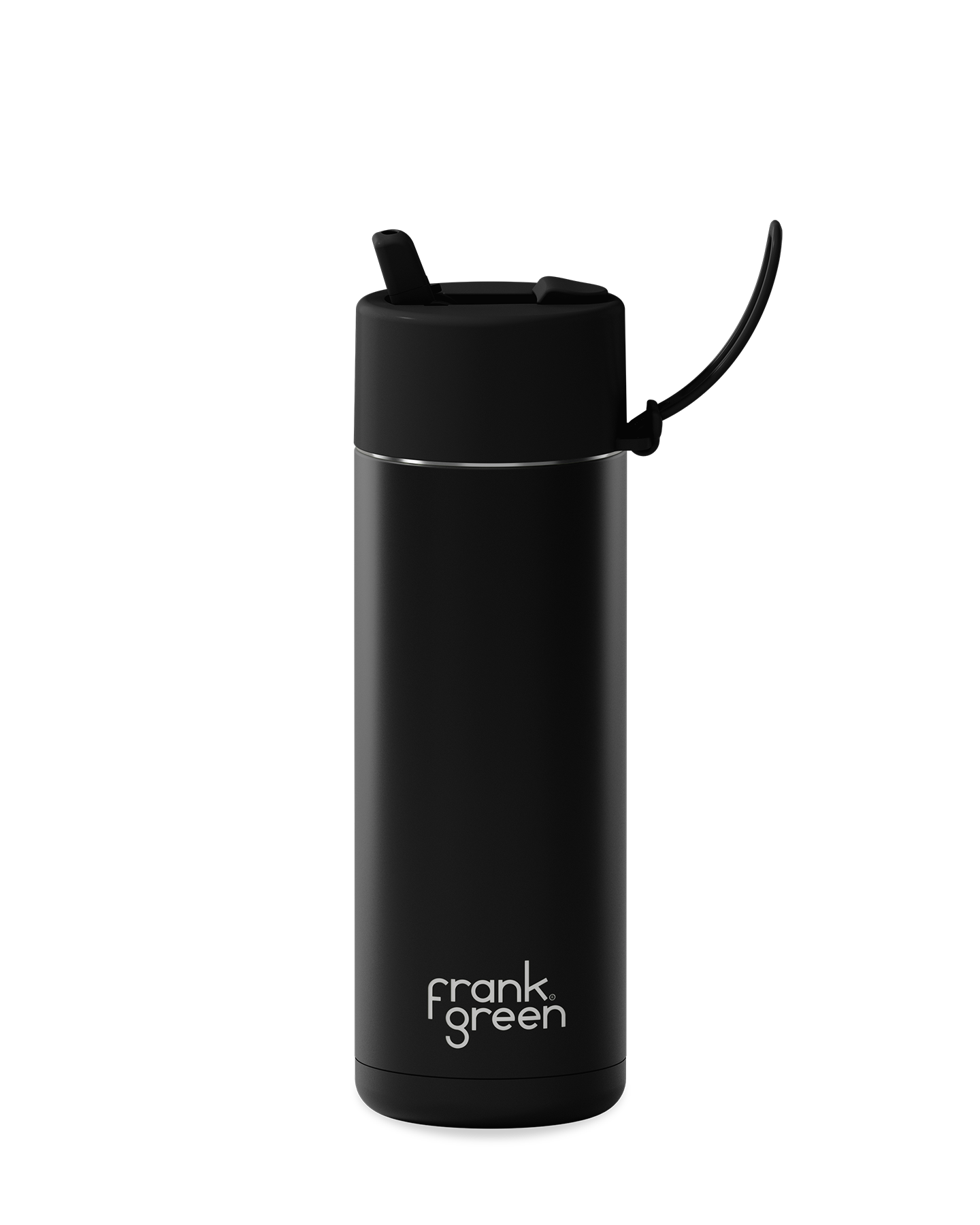 20oz Bottle with Flip Straw Lid - Midnight