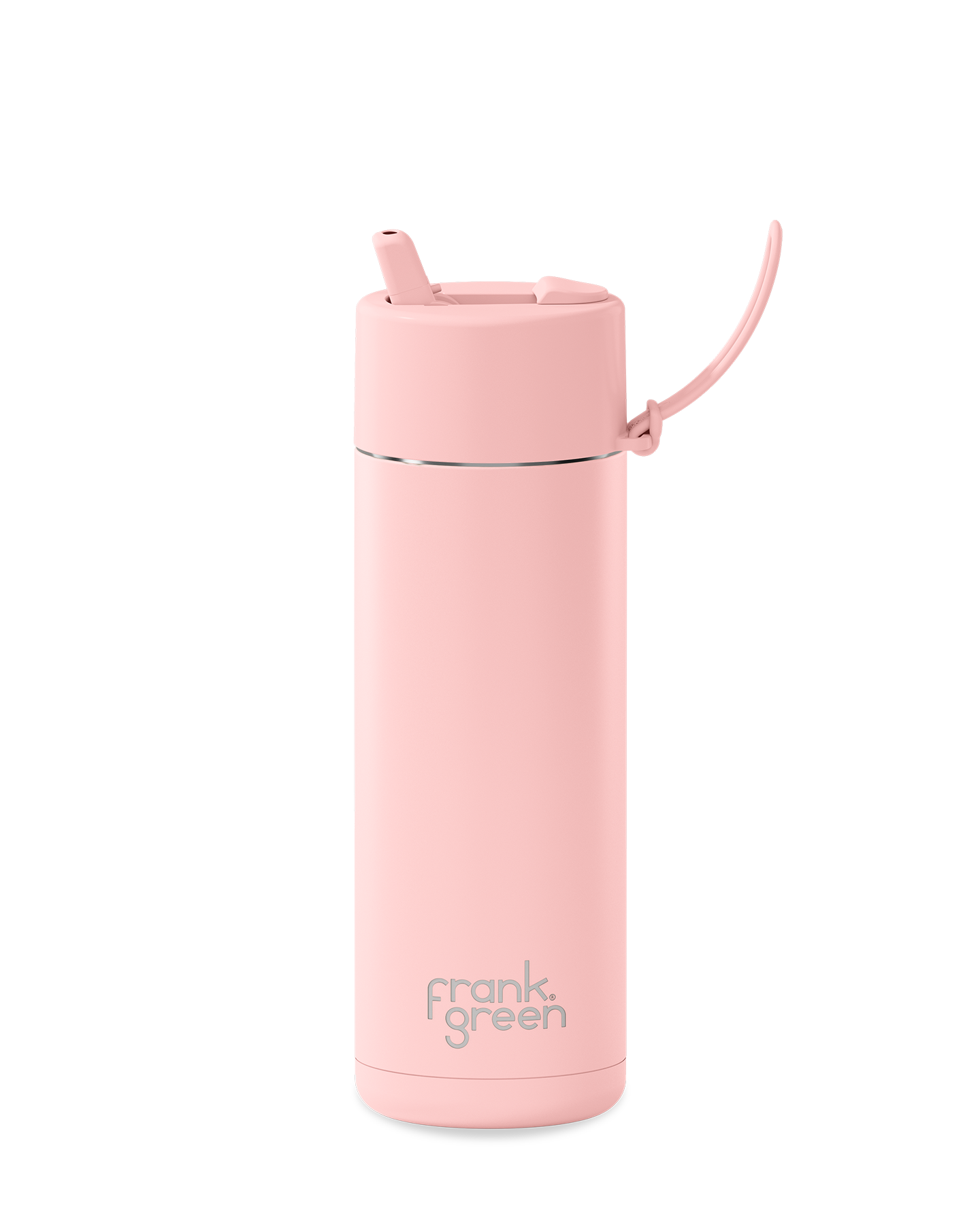 20oz Bottle with Flip Straw Lid - Blushed