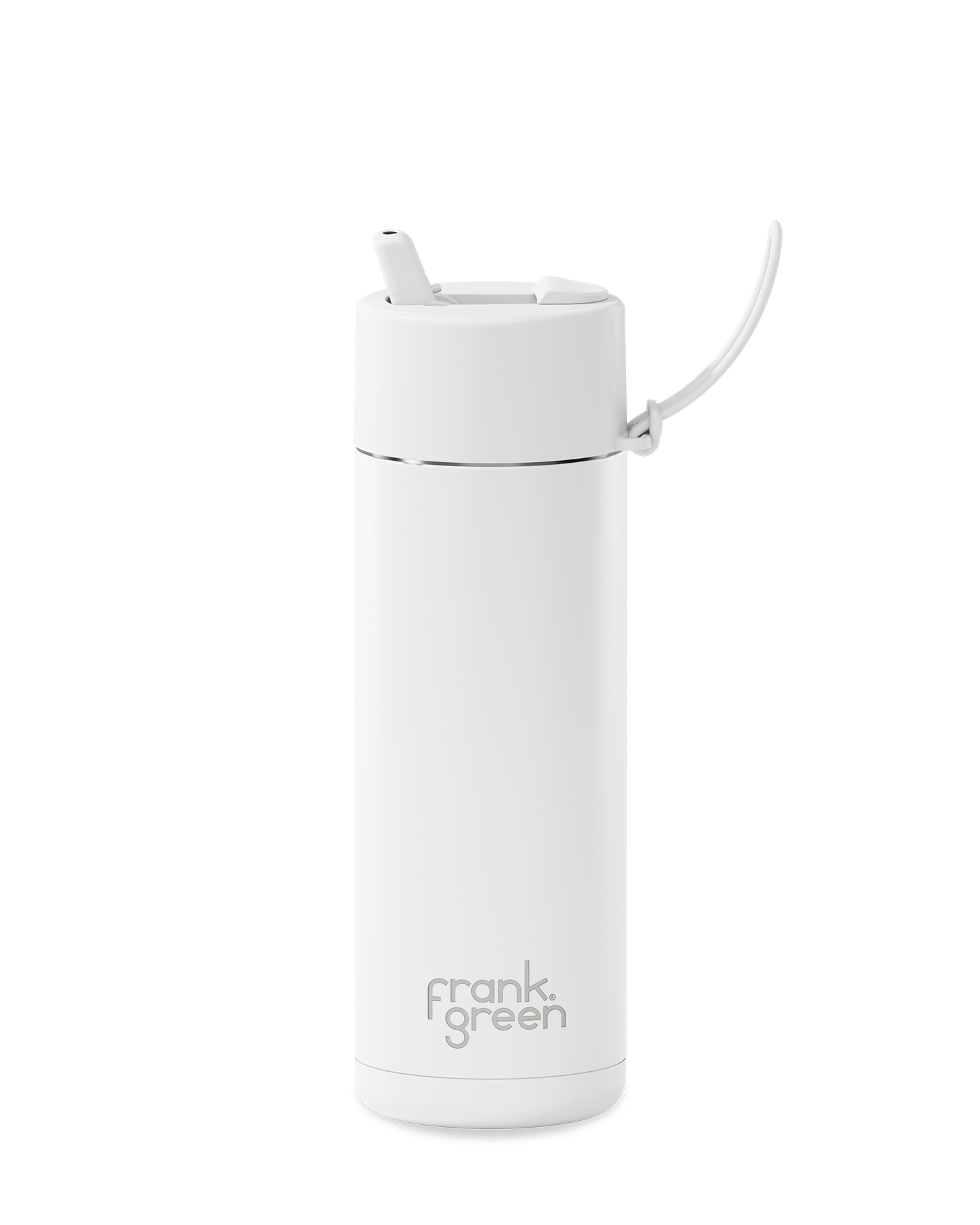 20oz Bottle with Flip Straw Lid - Cloud