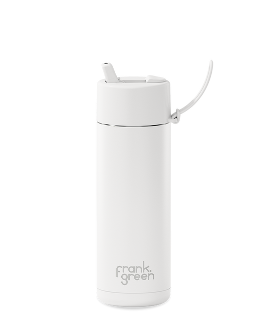 20oz Bottle with Flip Straw Lid - Cloud