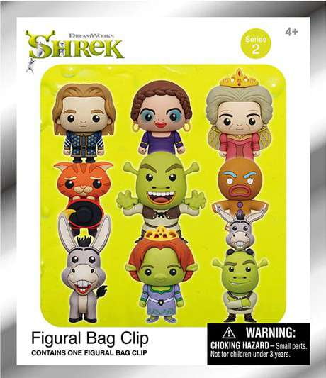 Universal Shrek Series 2 Collectible Bag Clip Mystery Pack (1 RANDOM Figure)