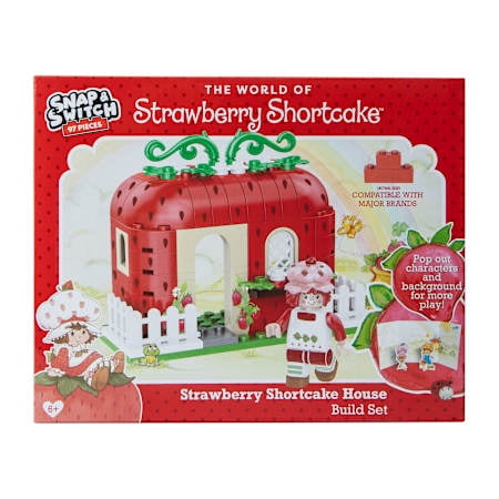 Well Played Toys Strawberry Shortcake House Build Set - 97 Pieces