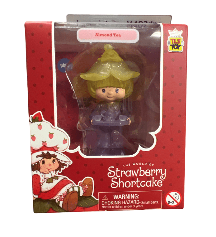 The World of Strawberry Shortcake Almond Tea 2.5-inch Transparent RARE CHASE Figure