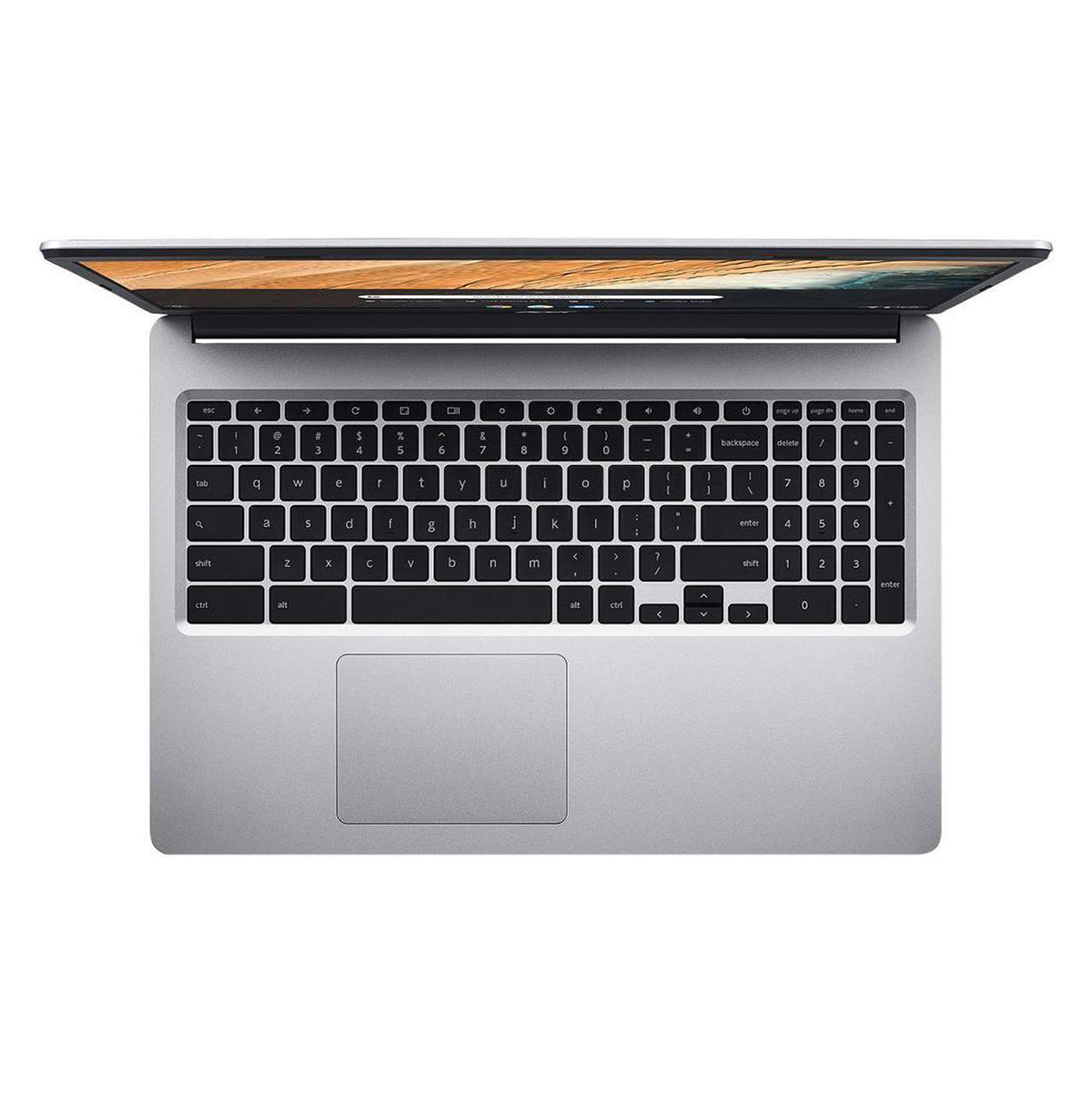 Acer 315 Chromebook 15.6" Celeron N4020 64GB 4GB Silver Touch CB315-3HT-C5D3