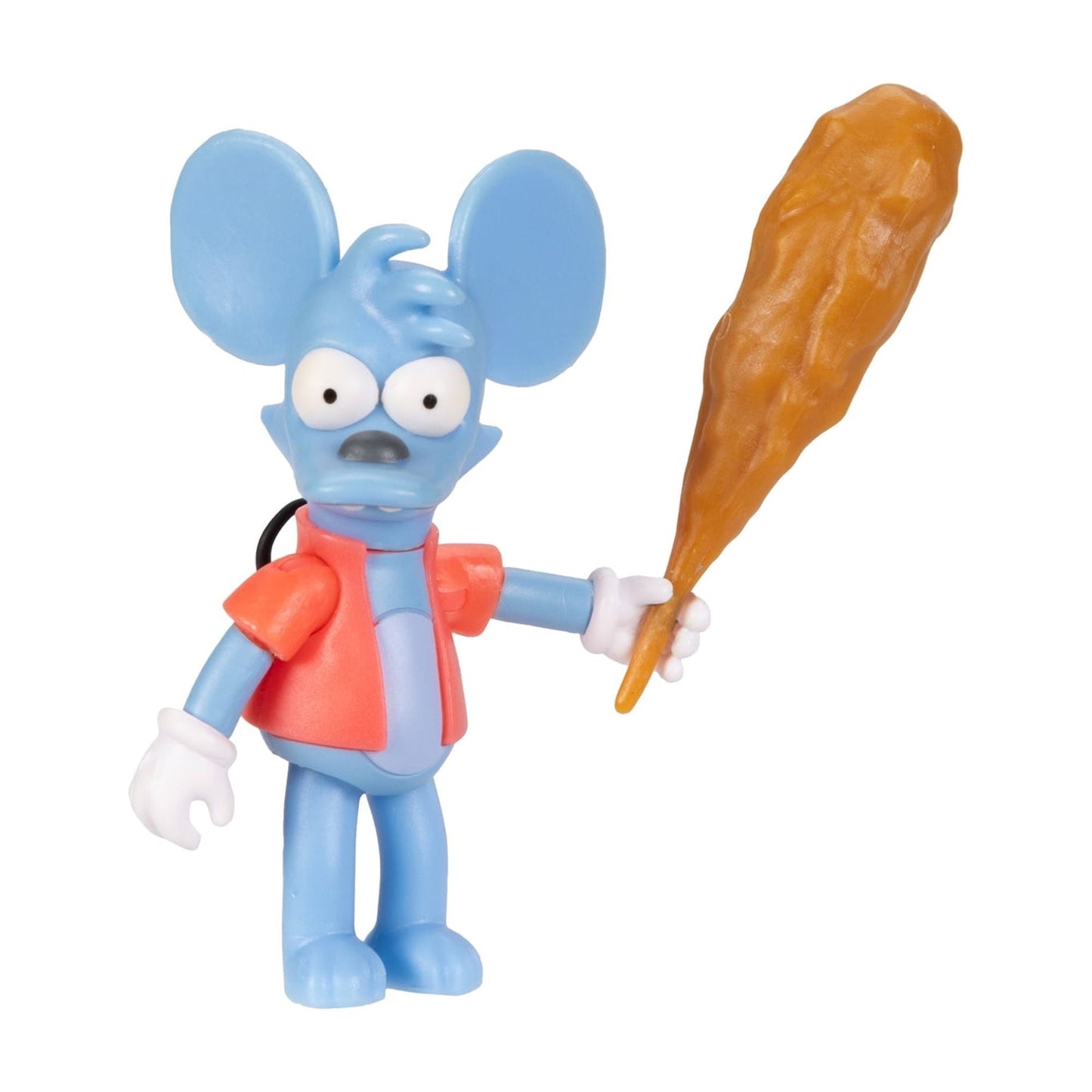 The Simpsons 2.5 inch Collectible Itchy with Club Mini Figure