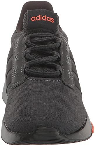 adidas Racer TR21 Running Shoe, 5.5 US Unisex Big Kid, Carbon/Black/Semi Impact Orange