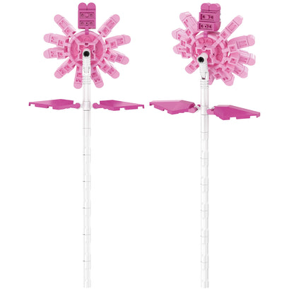 Brickcraft Officially Licensed Sanrio My Melody Flower, 92 Pieces Building Set