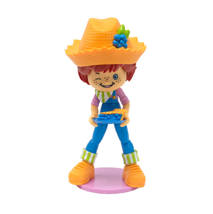 Boss Fight Studio Strawberry Shortcake Huckleberry Pie with Pupcake, Collectible Figure