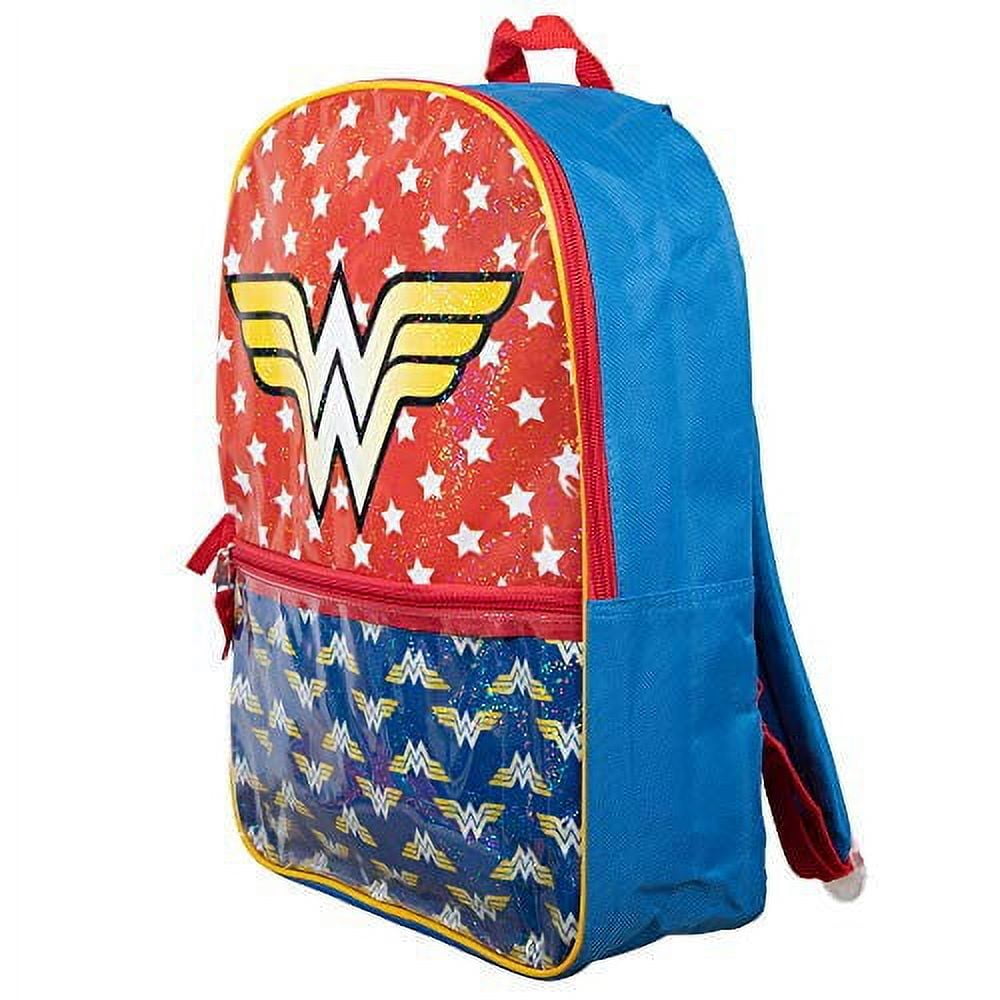 Bioworld Wonder Woman 5-piece Backpack and Lunch Set