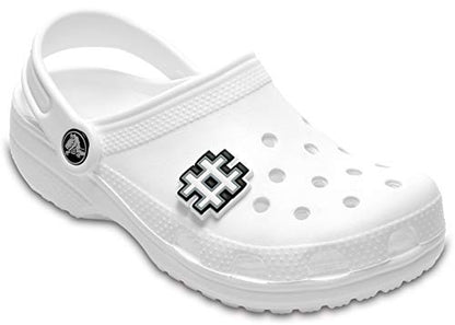 Crocs Jibbitz Hashtag Shoe Charm | Jibbitz for Crocs