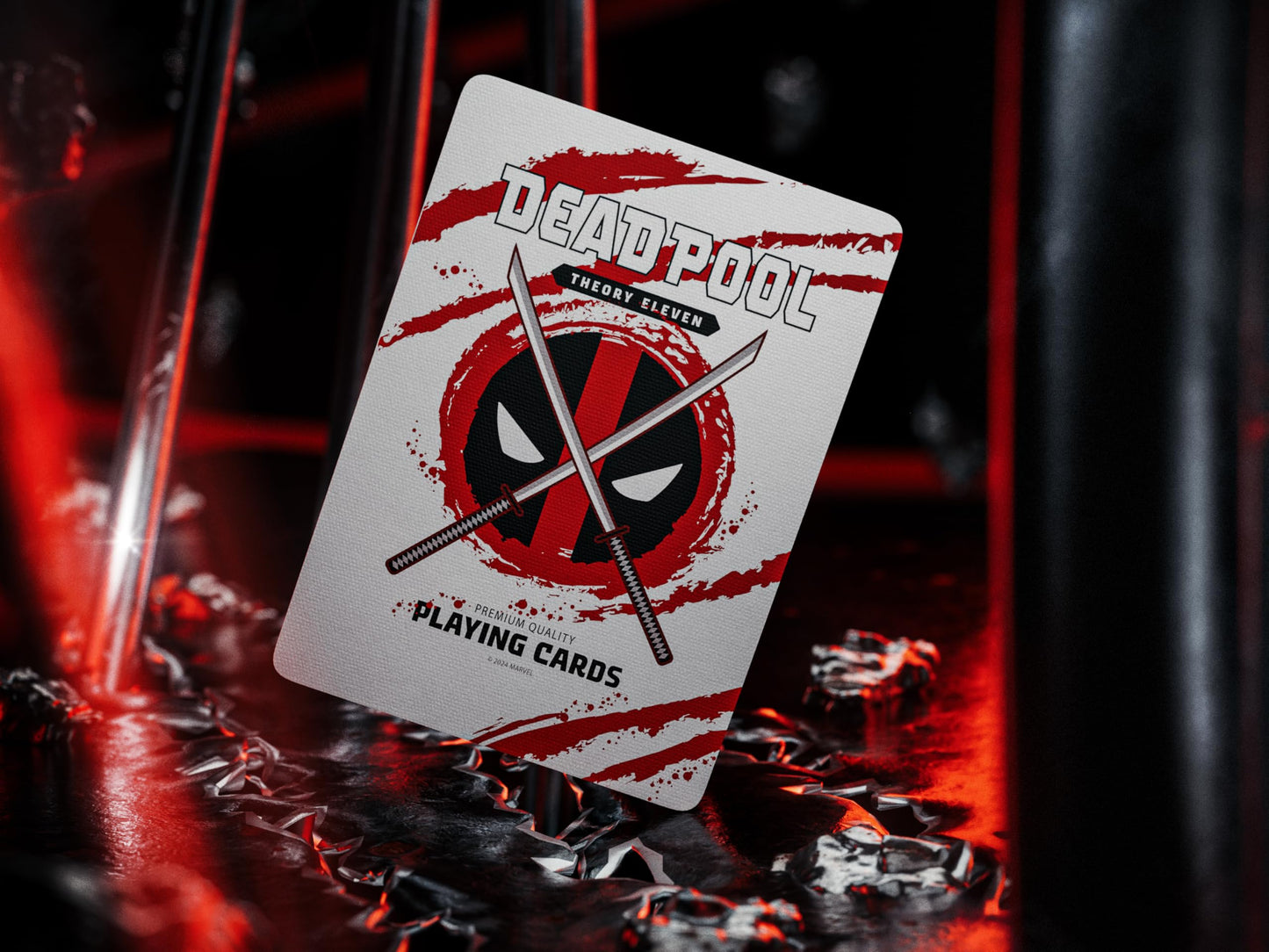 theory11 Deadpool Premium Playing Cards