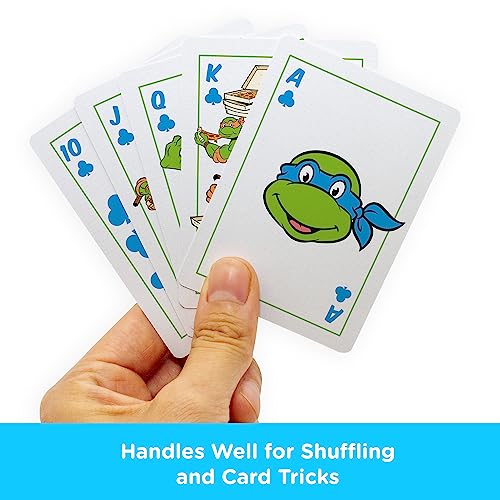 AQUARIUS Teenage Mutant Ninja Turtles Pizza Playing Cards