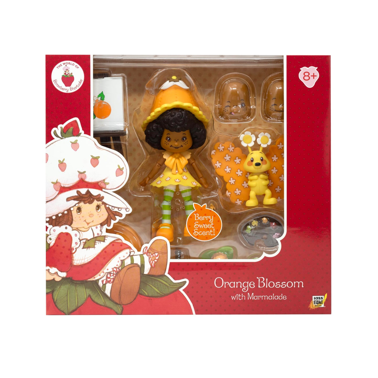 Boss Fight Studio Strawberry Shortcake Orange Blossom with Marmalade, Collectible Figure