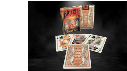 Bicycle Poker Cats V2 Playing Cards