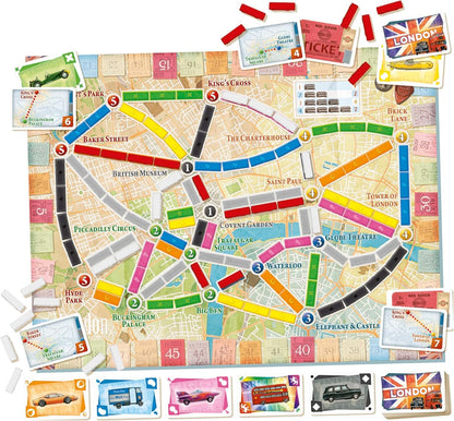 Asmodee Ticket to Ride: London Family Strategy Board Game