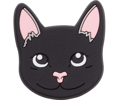Crocs Jibbitz Black Cat Pet Shoe Charm | Jibbitz for Crocs