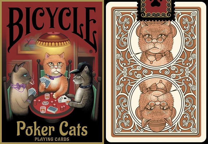 Bicycle Poker Cats V2 Playing Cards