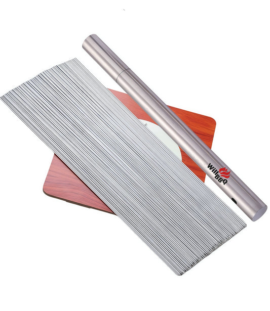 WillBBQ Premium Stainless Steel Skewer Tube 30PC