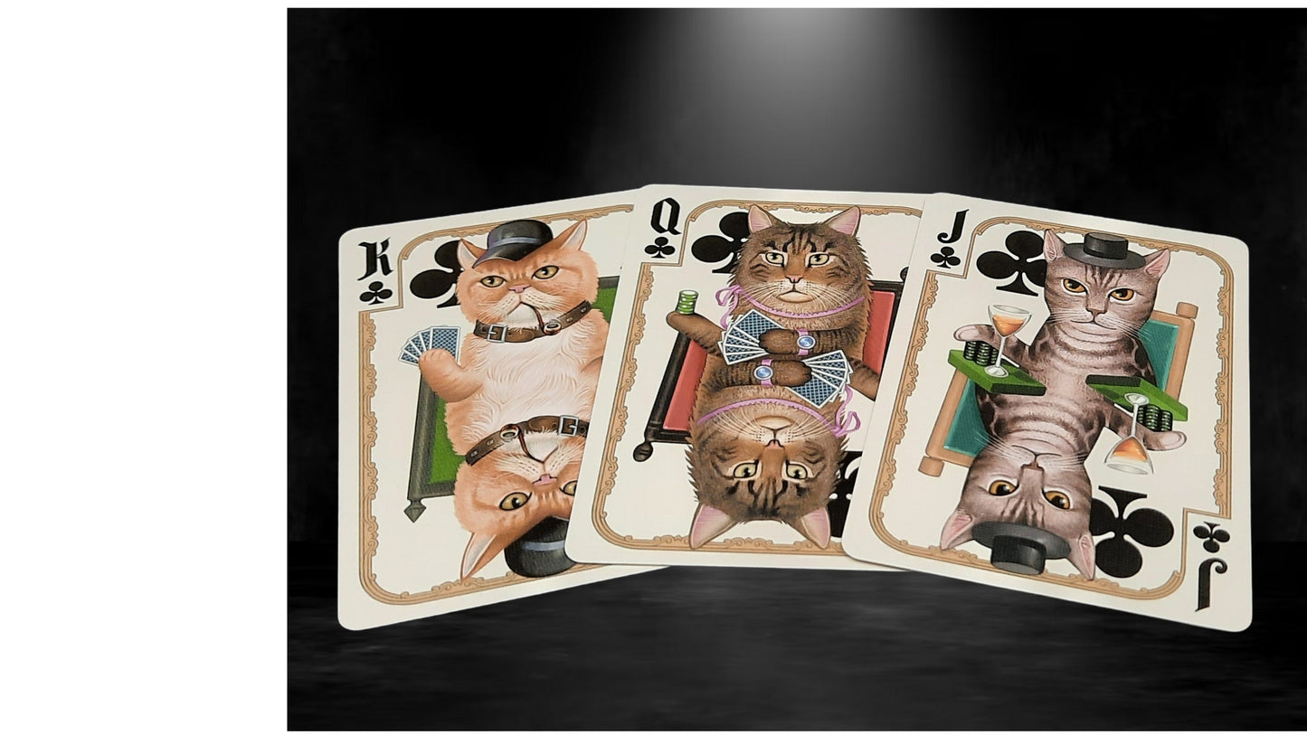 Bicycle Poker Cats V2 Playing Cards