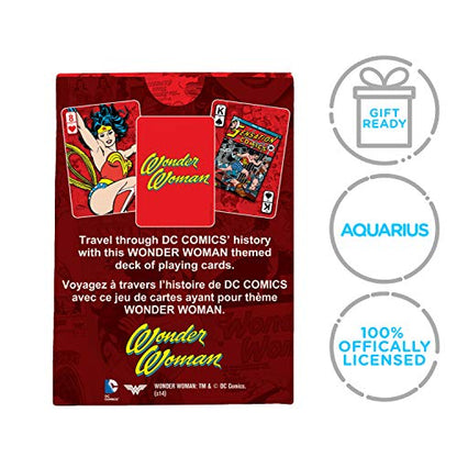 AQUARIUS DC Comics Wonder Woman Themed Playing Cards