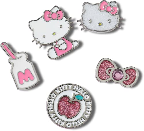 Crocs Jibbitz 5-Pack Hello Kitty and Friends Sparkly Shoe Charms | Jibbitz for Crocs