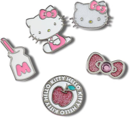 Crocs Jibbitz 5-Pack Hello Kitty and Friends Sparkly Shoe Charms | Jibbitz for Crocs