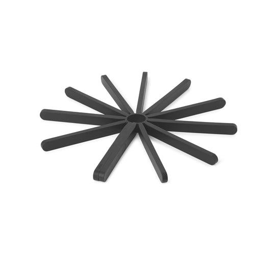 Umbra Fanfare Silicone Trivet (Set of 2) Black