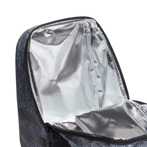 adidas Unisex Santiago Insulated Lunch Bag, Onix Jersey/Black