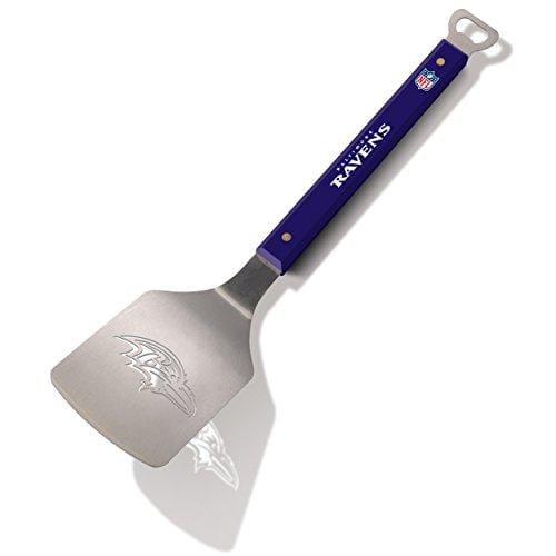 YouTheFan NFL 18" Stainless Steel Sportula (Spatula) with Bottle Opener | Choose Team