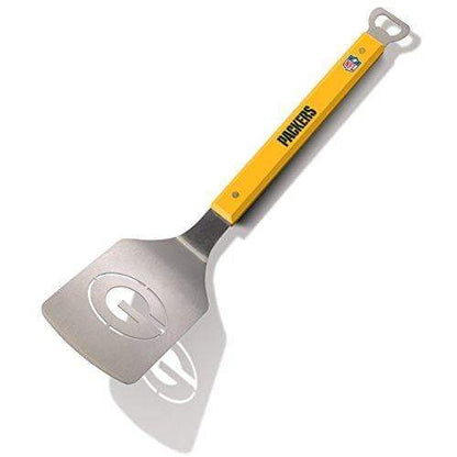 YouTheFan NFL 18" Stainless Steel Sportula (Spatula) with Bottle Opener | Choose Team