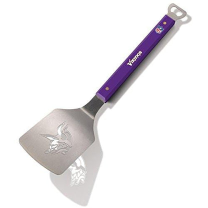 YouTheFan NFL 18" Stainless Steel Sportula (Spatula) with Bottle Opener | Choose Team