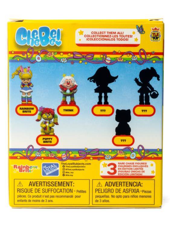 The Loyal Subjects Rainbow Brite Easter 2.5-inch Cheebee Puppy Brite Collectible Figure