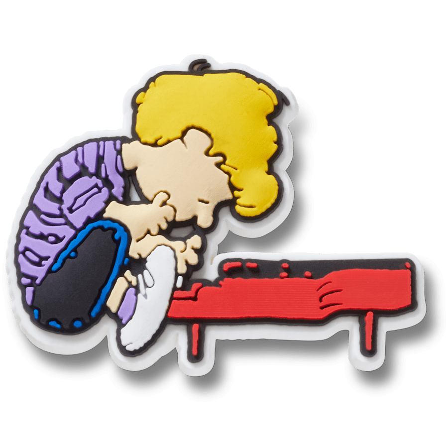 Crocs Jibbitz Charlie Brown Shroeder Shoe Charm | Jibbitz for Crocs