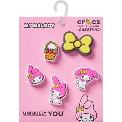 Crocs Jibbitz 5-Pack Hello Kitty My Melody Shoe Charms | Jibbitz for Crocs