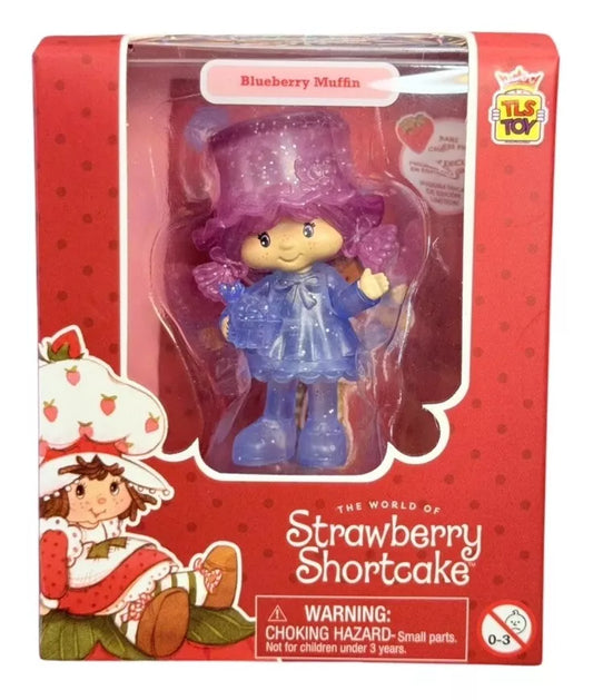 The World of Strawberry Shortcake Blueberry Muffin 2.5-inch RARE CHASE Figure